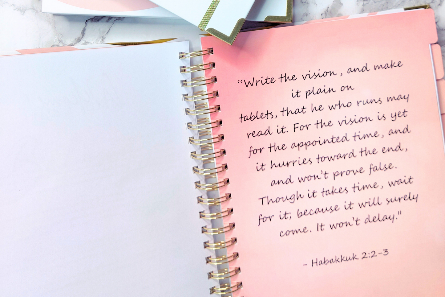 Blessed Beyond Measure Faith Journal | Blank Lined Multi-Function Notebook with Bible Verses