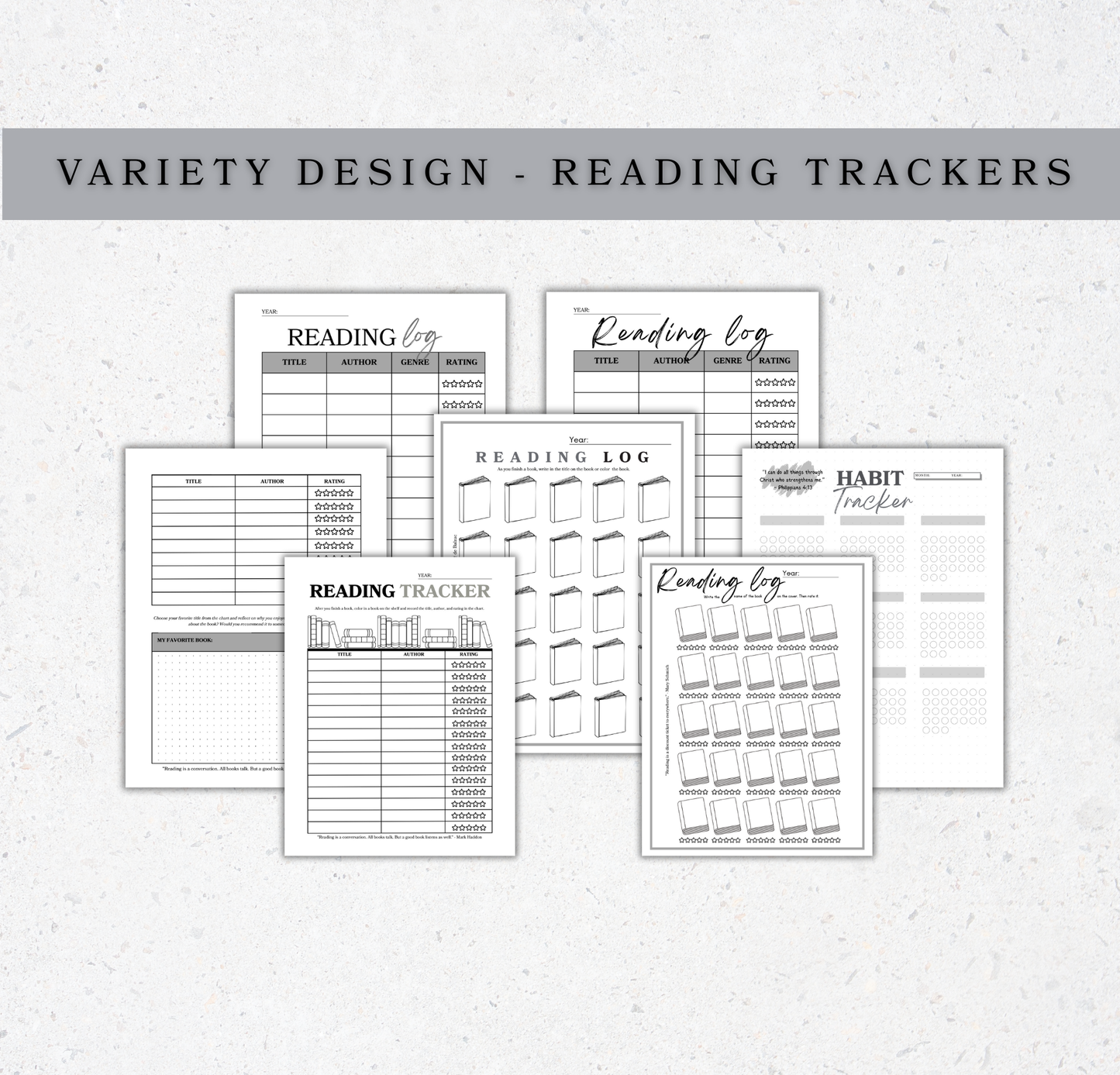 Ultimate Faith-Based Productivity Digital Download Bundle (60+ templates) | Printable PDF Planning Templates