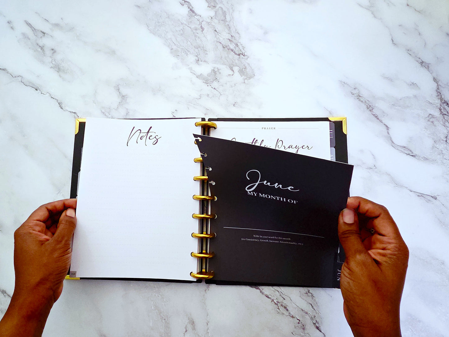 2026 Plans to Succeed Planner | Faith-Based, Disc Binding, Two-Part Design