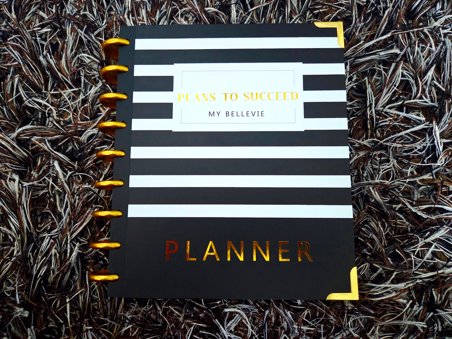 2026 Plans to Succeed Planner | Faith-Based, Disc Binding, Two-Part Design
