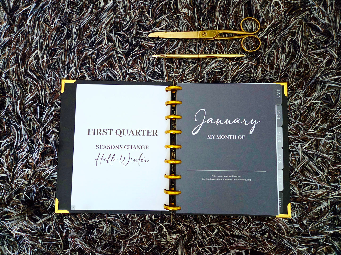 2026 Plans to Succeed Planner | Faith-Based, Disc Binding, Two-Part Design