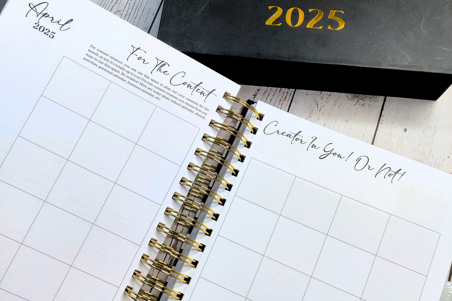 2025 Plans to Succeed Planner | Functional Faith-Based (Christian) Planner