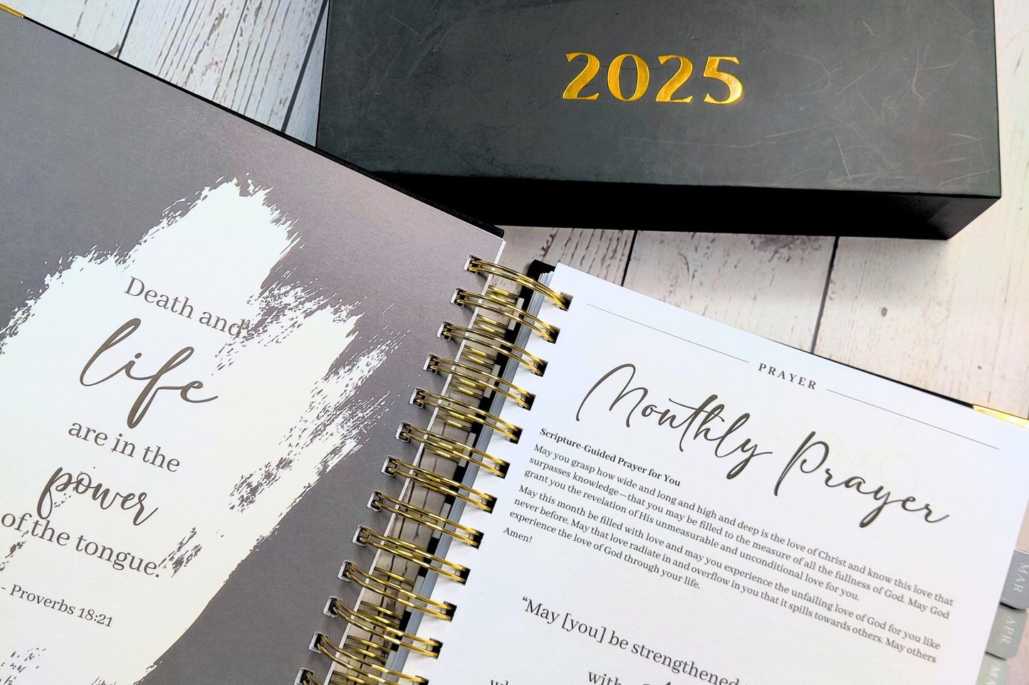 2025 Plans to Succeed Planner | Functional Faith-Based (Christian) Planner