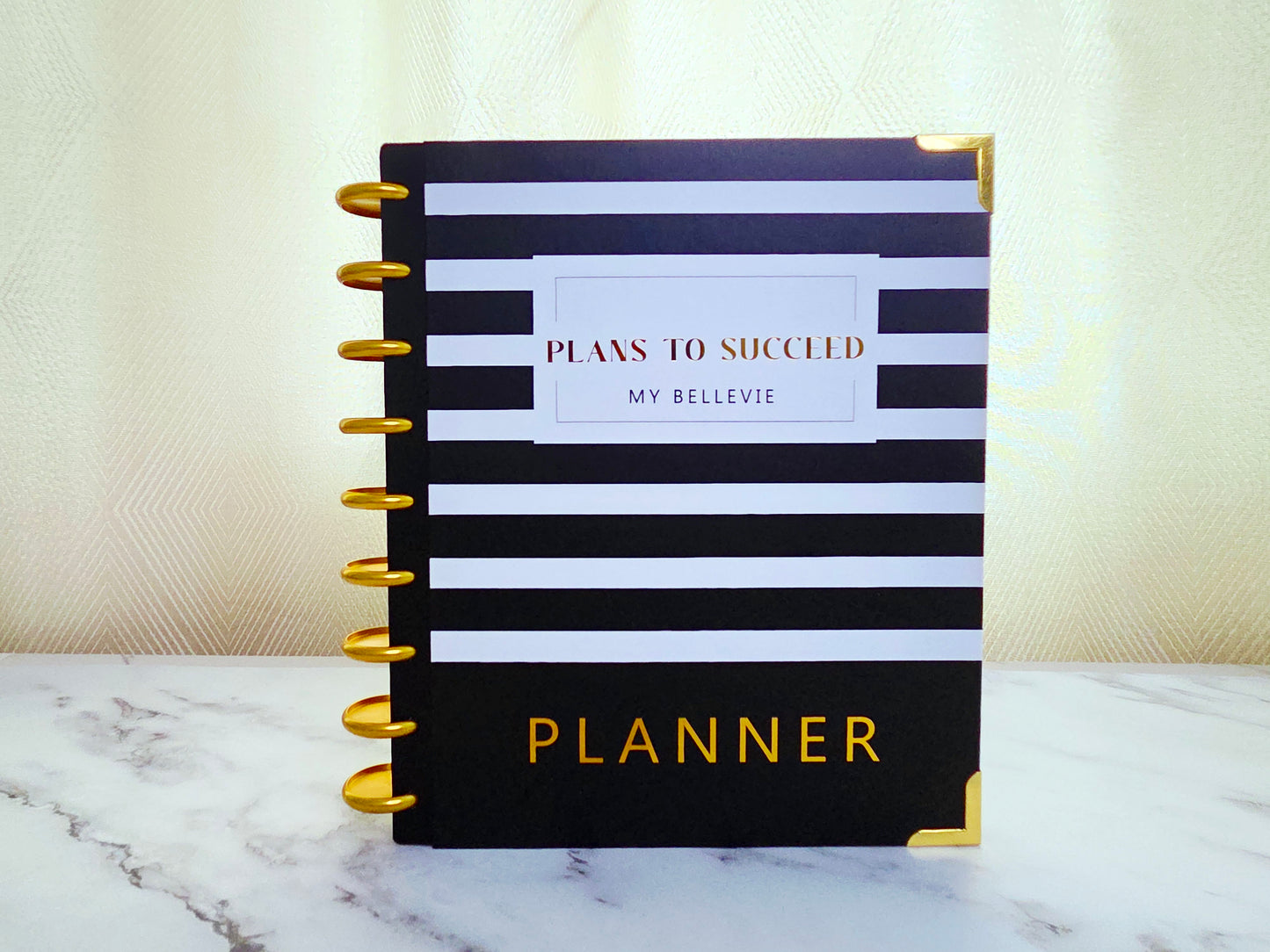 2026 Plans to Succeed Planner | Faith-Based, Disc Binding, Two-Part Design