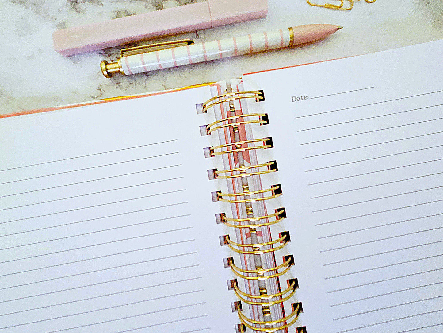 Blessed Beyond Measure Faith Journal | Blank Lined Multi-Function Notebook with Bible Verses