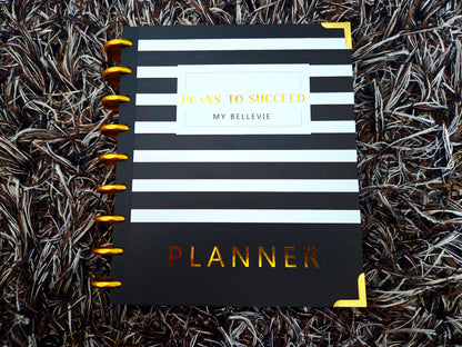 2026 Plans to Succeed Planner | Faith-Based, Disc Binding, Two-Part Design