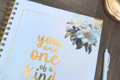 You Are One of a Kind Creative Journal | Blank Lined Notebook Journal with Motivational Quotes