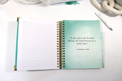 You Are One of a Kind Blank Journal with Inspirational Quotes - BelleVie Inspired Creations