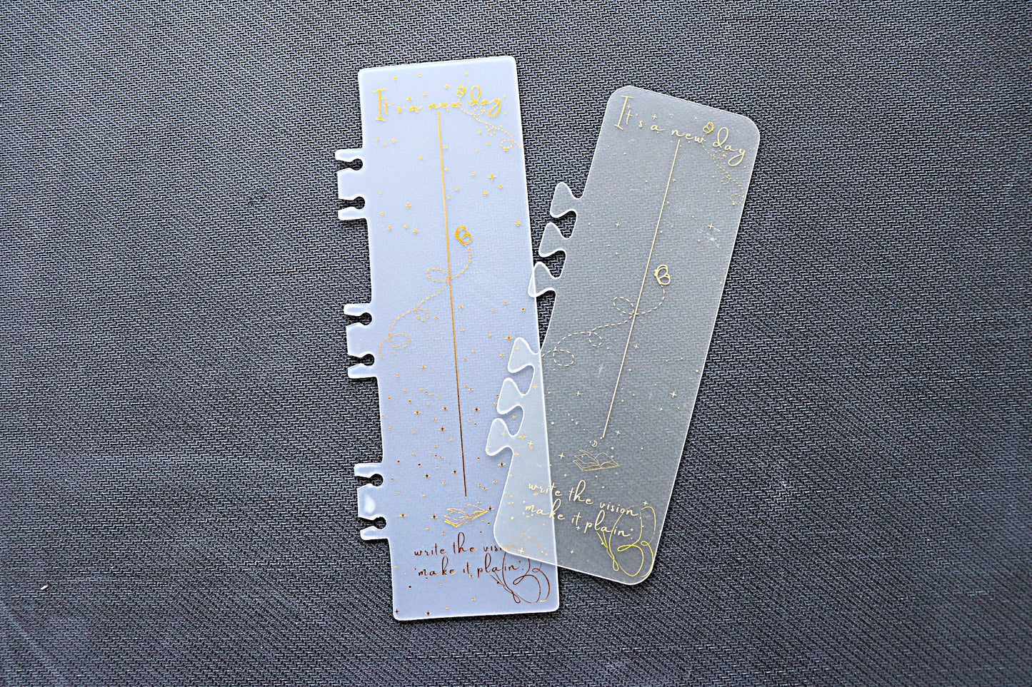 It's a New Day Page (Book) Marker With Matte Gold Print