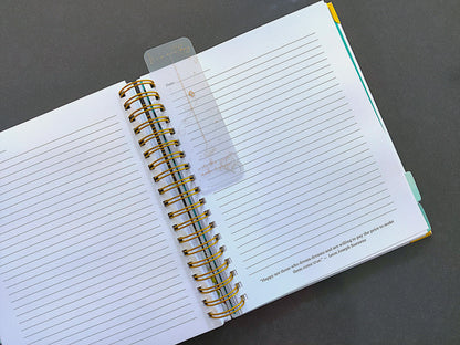 It's a New Day Page (Book) Marker With Matte Gold Print